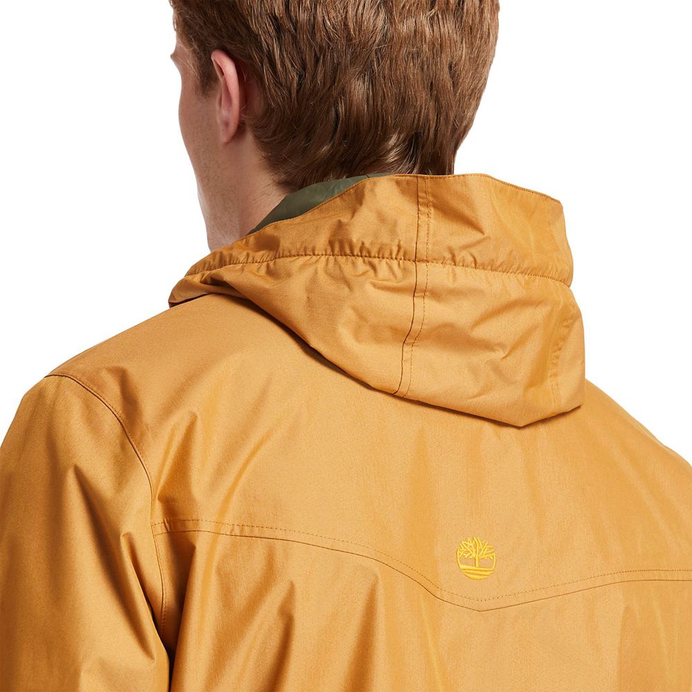 Chaquetas Timberland Argentina Hombre - Outdoor Heritage Waterproof Windbreaker - Marrones - MUTDNO-